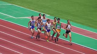 2018年度 兵庫県高校総体 男子800m決勝