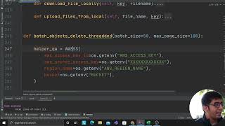 Delete objects in batches from AWS S3 Boto3 with Threading Python