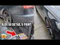 Transforming a Audi A6 Paint Restoration and Deep interior cleaning