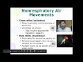 nonrespiratory air movements