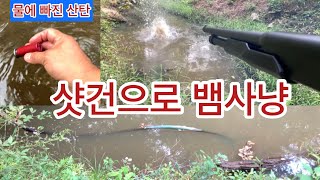 샷건으로 뱀 사냥하러 갑니다 - 중국제 산탄총의 위력과 퍼포먼스에 놀라다