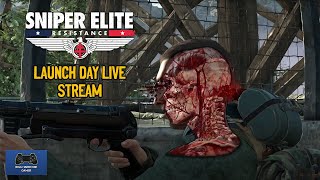 Sniper Elite Resistance - Launch Day Live Stream - PC Gamepass