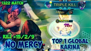 Karina Still a live ! - Top Global 1 Karina by EmperorHell ~ Mobile Legends