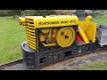 starting underground coal mining loco at howard museum