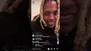 Lil Durk Response To NBA Youngboy Dissing King Von On IG Live