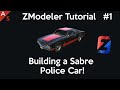ZModeler Tutorial #1: Building a Sabre Police Car!