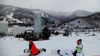 日本 苗場 スキー場 滑雪 中毒 初體驗 snowboard 20141222