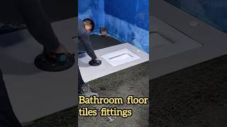 Bathroom floor tiles fitting #construction #hometiles #kitchen #tileideas #youtubegrowth #foryou