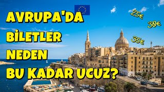 NEDEN BU KADAR UCUZ?  |  Avrupa’da Ucuz Uçak Biletleri Nasıl Bulunur?