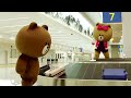 line friends x play like a champion at incheon airport 2018