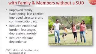 CTN Webinar: Family Involvement in Substance Use Disorder and Mental Health Treatment and Research.