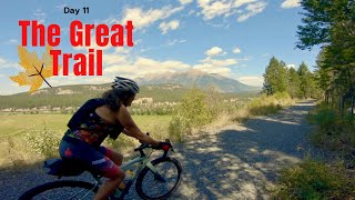 1,000 kilometre gravel cycling adventure - The Great Trail Canada: Day 11