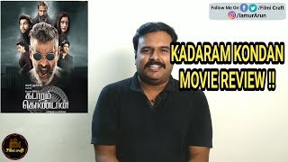 Kadaram kondan Review by Filmi craft | Vikram | Akshara Hassan | Rajesh Selva