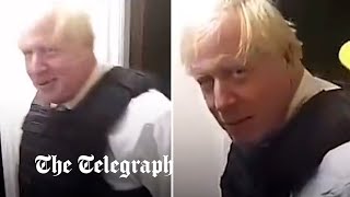 Boris Johnson joins police for south London drugs raid