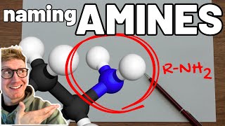 Naming Amines for A-level Chemistry using IUPAC rules