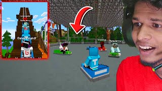 MInecraft : Working BUMBER Car in AMuSeMENT PARK  !!! | Malayalam | PArt 2