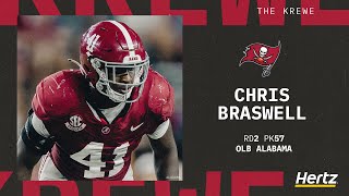Bucs Draft Chris Braswell 57th Overall | 2024 NFL Draft | Tampa Bay Buccaneers