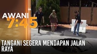 Tangani segera mendapan jalan raya