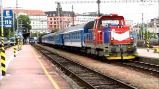 Brno hl. n., 750.713 obrací z R661 na R662 s pomocí \