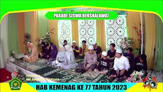 Kolaborasi Parade Siswa Bershalawat Kemenag Kuala Kapuas Tahun 2023 part 2