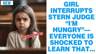 Girl interrupts stern judge “I'm hungry”— Everyone is shocked to learn that...