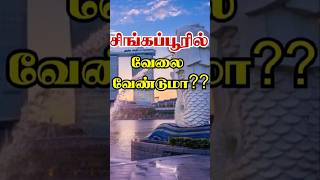 சிங்கப்பூரில் வேலை வேண்டுமா? #singapore #job #tips #tricks #course #online #yt #shorts #career