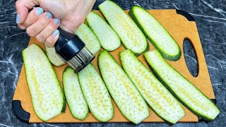 Rezept in 10 Minuten! Diese Zucchini schmecken besser als Fleisch! Schnell und einfach kochen!