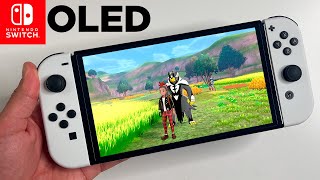 Pokémon Sword and Shield OLED Nintendo Switch Gameplay