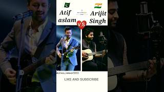 Atif Aslam and Arijit Singh performance 🤔 #shorts 🕉️ arjjitsingh song