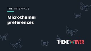 Microthemer preferences