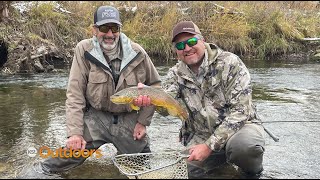 Euro-Nymph Fishing for Big Brown Trout on the Weber River
