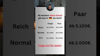 Follow und Like nicht vergessen‼️🤯 #shortvideo #deutschland #reichtum #geld #finanzen #shorts