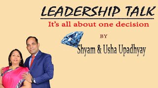 It's all about one decision by Shyam \u0026 Usha Upadhyay || Amway India