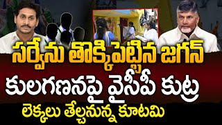 Caste Census Survey In AP : కులగణనపై జగన్ కుట్ర - లెక్క తేల్చనున్న CM Chandrababu | AP Politics