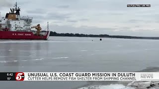 US Coast Guard cutter sent on unique mission: Trying not to break the ice