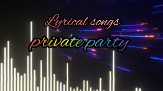 Private Party lyrical song telugu full ||Sarrainodu movie || lyrical song|| full song..