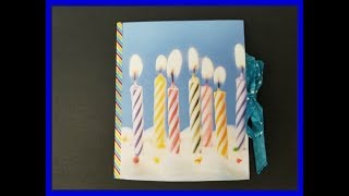 File folder flip book Tutorial for beginners .