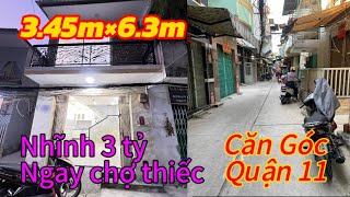 Nhà chính chủ Quận 11, ngay chợ thiếc, / Phó Cơ Điều, P.6, Quận 11, Sát bên BV Chợ Rẩy.