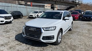 🔥 🎥 Обзор Audi Q7 из Кореи 🛠 45 TFSI Quattro, 2019 год, пробег 36.000 км