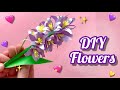 PAPER FLOWERS | VERY EASY | DIY | DIY PAPER FLOWERS 🪻