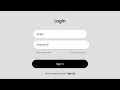 Modern Login Form Using HTML & CSS