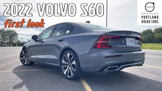 First look at the 2022 Volvo S60 B5 Momentum / Walkaround with Heather
