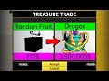 Random Fruit To Dragon in One Video! BEST Trades? 🍀 - Blox Fruits Updated