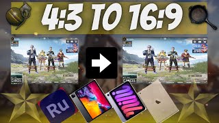 HOW TO CONVERT VIDEO 4:3 TO 16:9 | CONVERT 4:3 ASPECT RATIO TO 16:9 | HOW TO STRETCH IPAD VIDEO