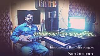 KOTO BARO BHEBECHHINU | Sankarayan | Rabindra Sangeet Instrumental Song | Violin Cover (Nuendo)