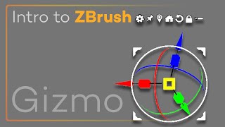 Intro to ZBrush 025 - Gizmo Functionality! Setting pivots, resetting orientation, and more!!