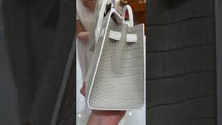 Birkin Faubourg in Croco \u0026 Clemence PHW