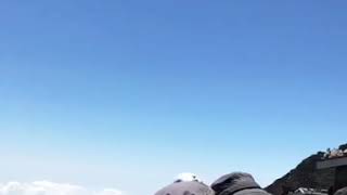 【登山】快晴の富士山頂 top of Mt.Fuji