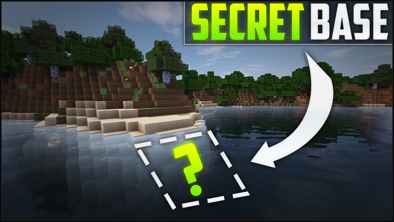 Minecraft How To Build A Secret Base Tutorial 4 Youtube