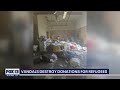 Vandals destroy donations meant for Afghan refugees